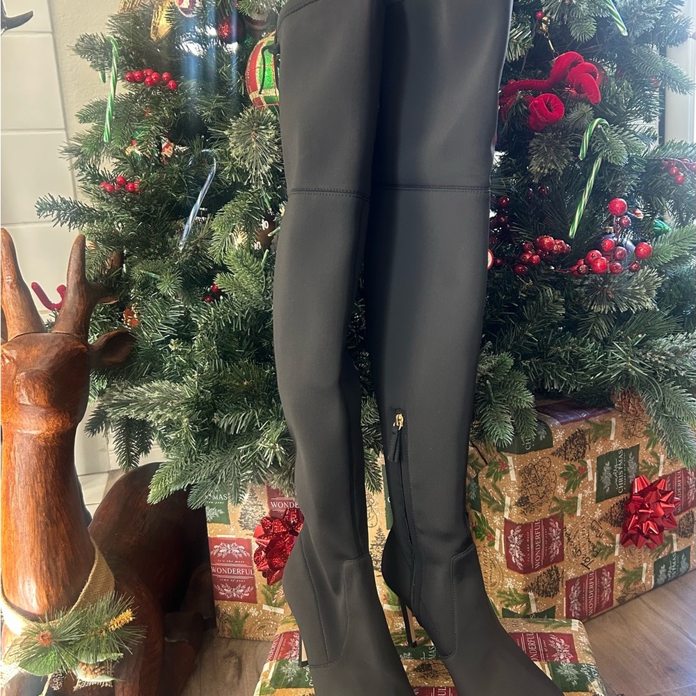 Good American Pointed Toe Over the Knee Boots